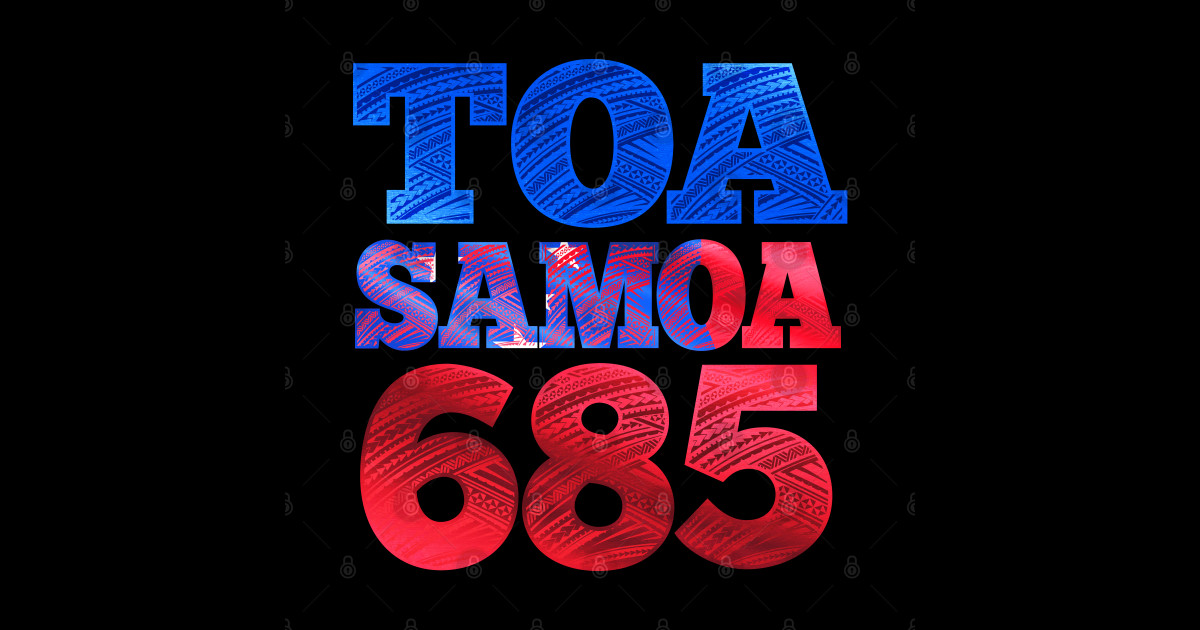 Toa Samoa 685 - Samoa - Sticker | TeePublic