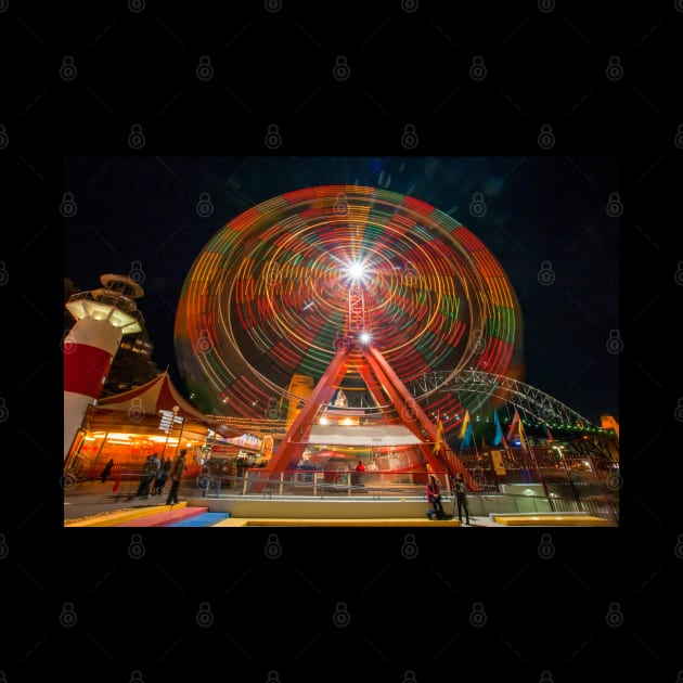 Ferris Wheel, Sydney's Luna Park, Sydney, NSW, Australia by Upbeat Traveler