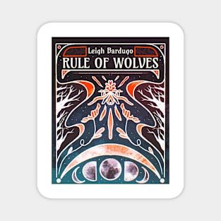 Rule of Wolves Graphic Postcard Magnet