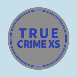 True Crime XS Season One Emblem in Blue T-Shirt