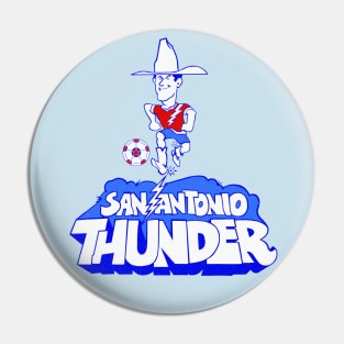 Defunct San Antonio Thunder Soccer Pin