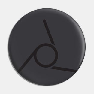 Propel simple logo Pin