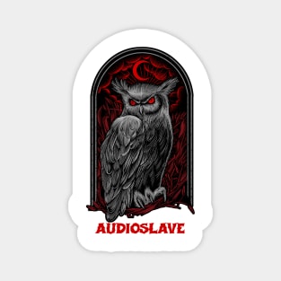 The Moon Owl Audioslave Magnet