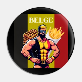 Belge: Waffles and Fries Pin