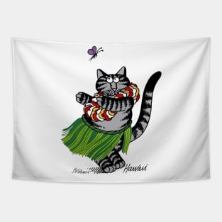 B Kliban Cat - dancing cat 1 Tapestry