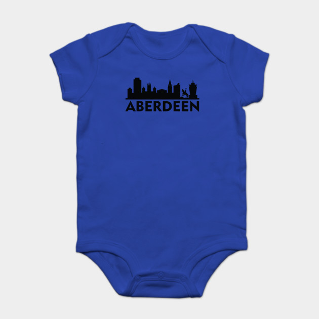 Aberdeen England Capital Skyline Uk Scotland Travel Onesie