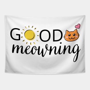 Meow Morning Tapestry