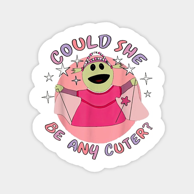 Could She Be Any Cute Magnet by Steven brown