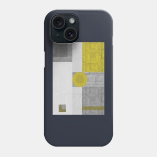 Textured Bauhaus Modernism Phone Case