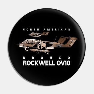 North American Rockwell OV-10 Bronco Pin