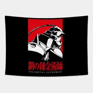 Manga Minimal Armored Boy Tapestry