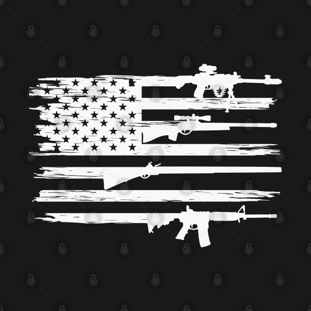 Us Veteran Guns Weapons by busines_night