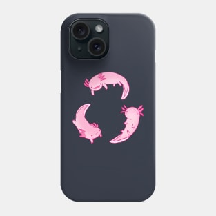 Cute axolotls pack Phone Case