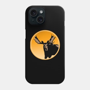 Moose at Sunset Phone Case