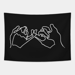 Pinky Promise Tapestry