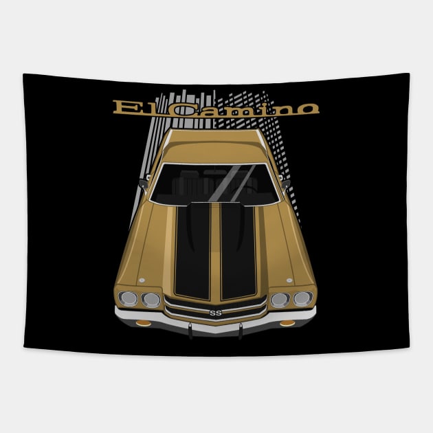 Chevrolet El Camino SS 1970 - gold Tapestry by V8social