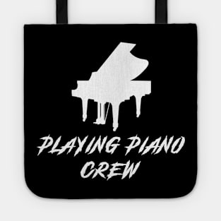 Piano Crew Awesome Tee: Tickling the Ivories with Humor! Tote