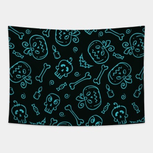 Spooktacular Pattern Tapestry