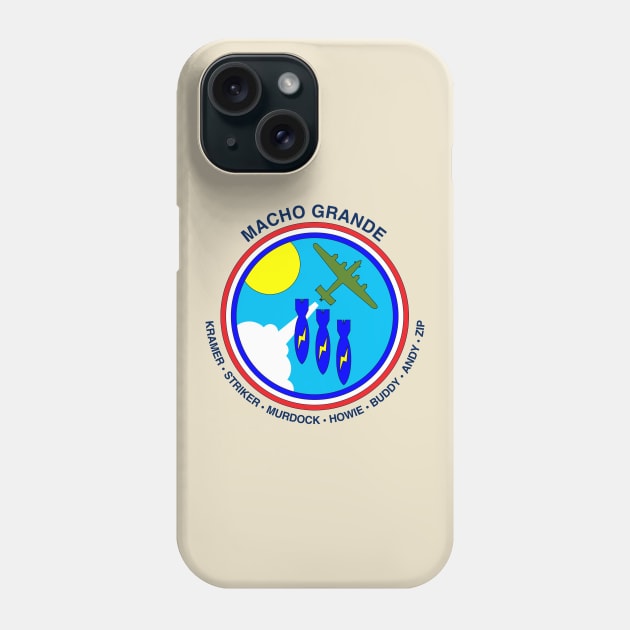 Macho Grande (Light) Phone Case by GloopTrekker