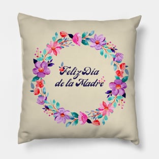 Feliz Día de la Madre Pillow