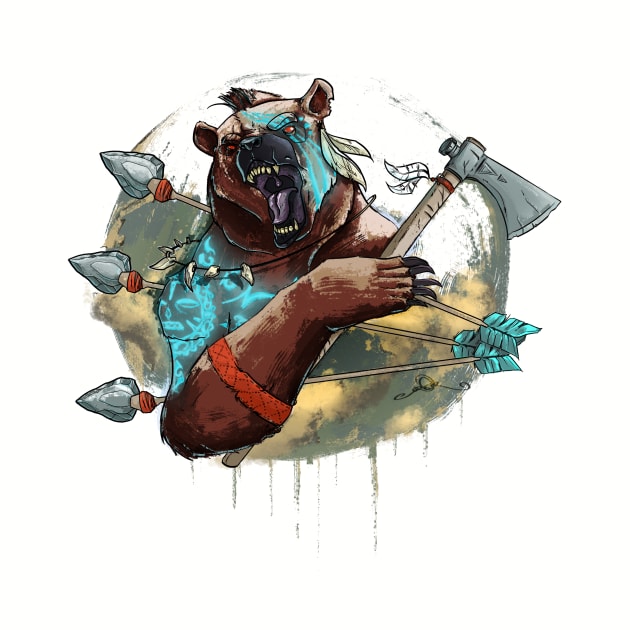 Totem Bear by Hulkey