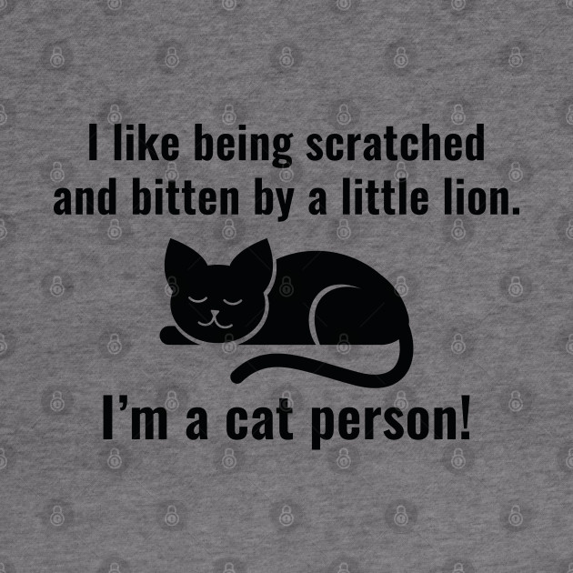 I M A Cat Person Cat Sweat A Capuche Teepublic Fr