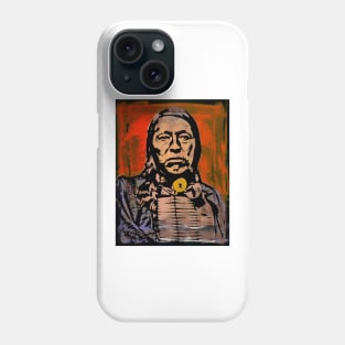 Chief Flying Hawk-The Sioux Phone Case