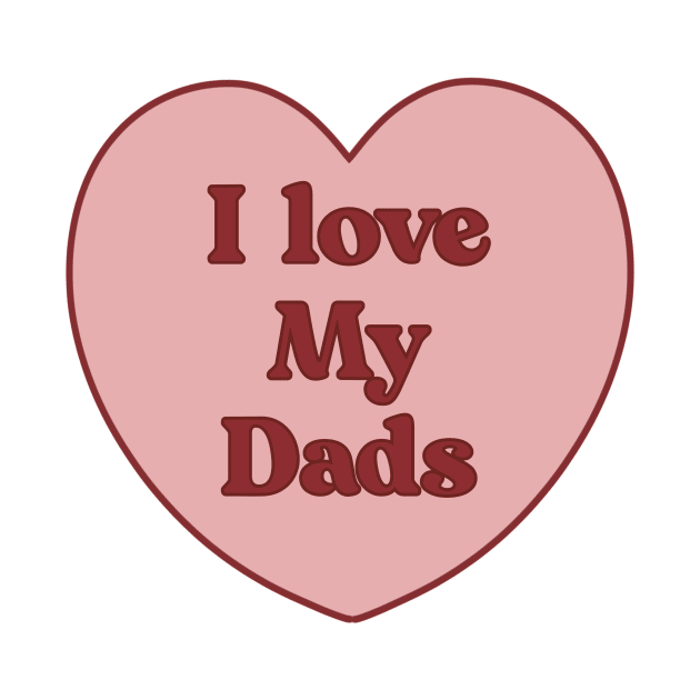 I love my dads heart aesthetic dollette coquette pink red by maoudraw