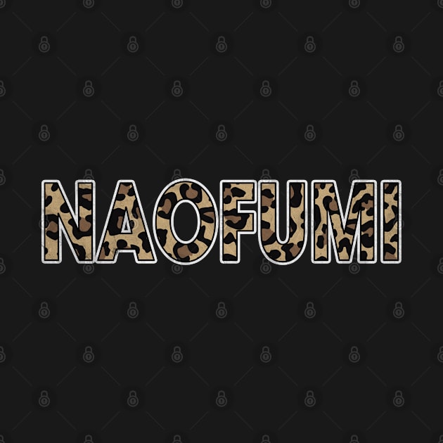 Awesome Proud Name Naofumi Pattern Retro Anime by Amir Dorsman Tribal