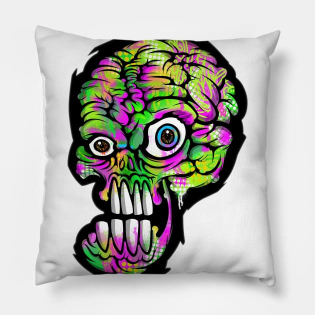 Toxic Avenger Pillow by YouAintShit