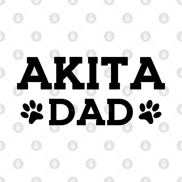 Akita Dad by KC Happy Shop