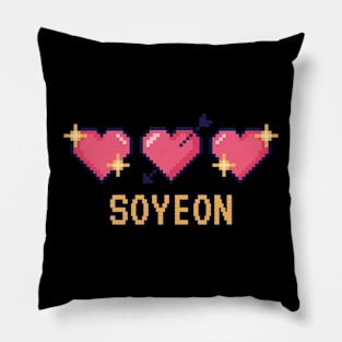 Soyeon Pixel Heart Valentine (G)I-dle Pillow