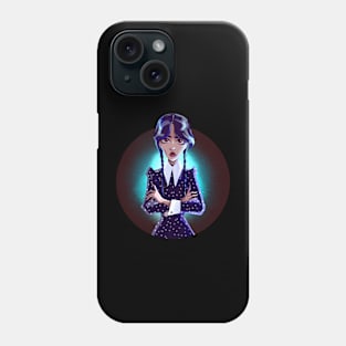 wednesday addams Phone Case