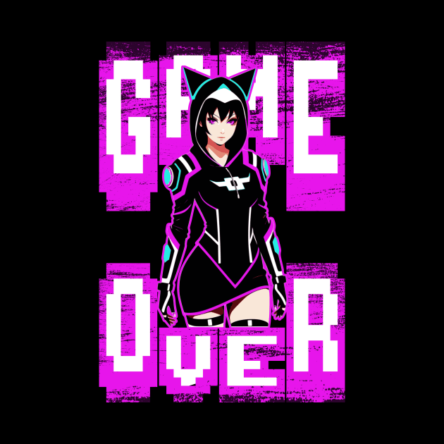 Game Over Gamer Girl by jw608