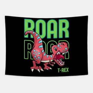 T-Rex Roar Roar Tapestry