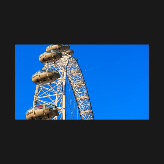 Closeup Of Capsules attached To London Eye and an airplane by fantastic-designs