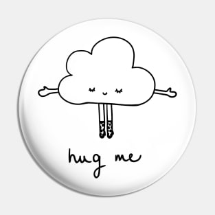 Cute cloud hug me Pin