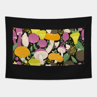 Forest Hedgehogs Tapestry