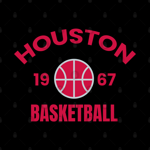 houston 1967 basketball by ALSPREYID