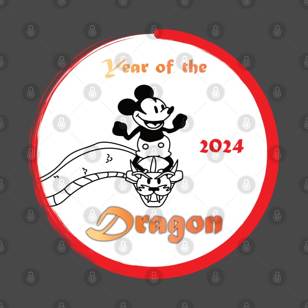 Mickey Year of the Dragon by ATG Designs