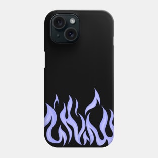 Just Purple Fire Phone Case