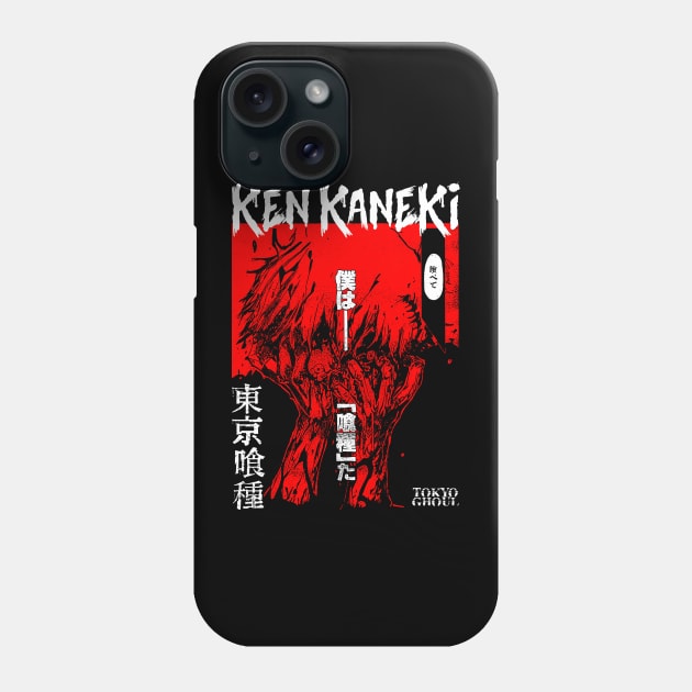 Kaneki ken Phone Case by hvfdzdecay