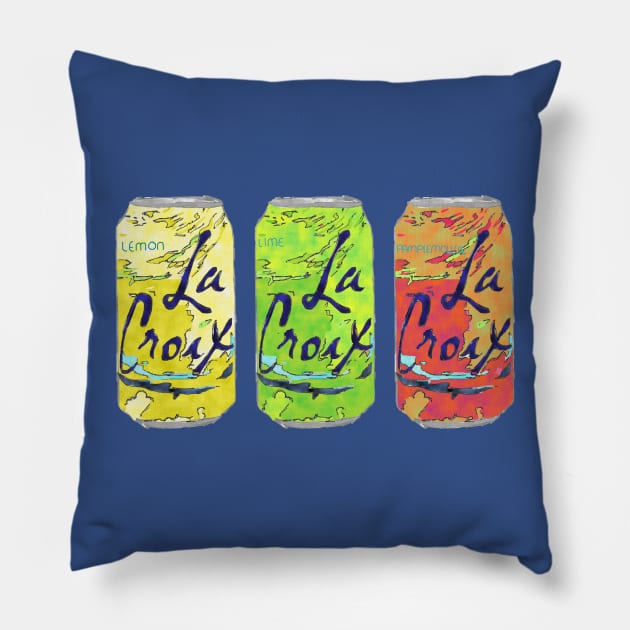 La Croix Pillow by jeremiahm08