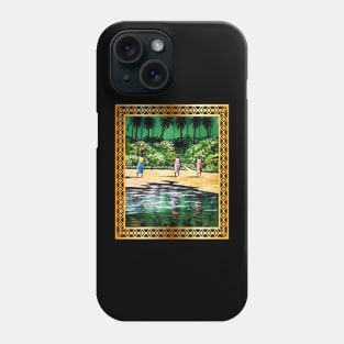 African Artwork, Forest Design Phone Case