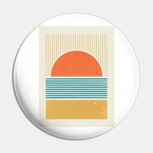 Sunrise Beach Stripes Pin