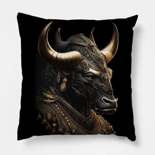 Inca Bull Pillow