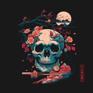 skull illustration T-Shirt