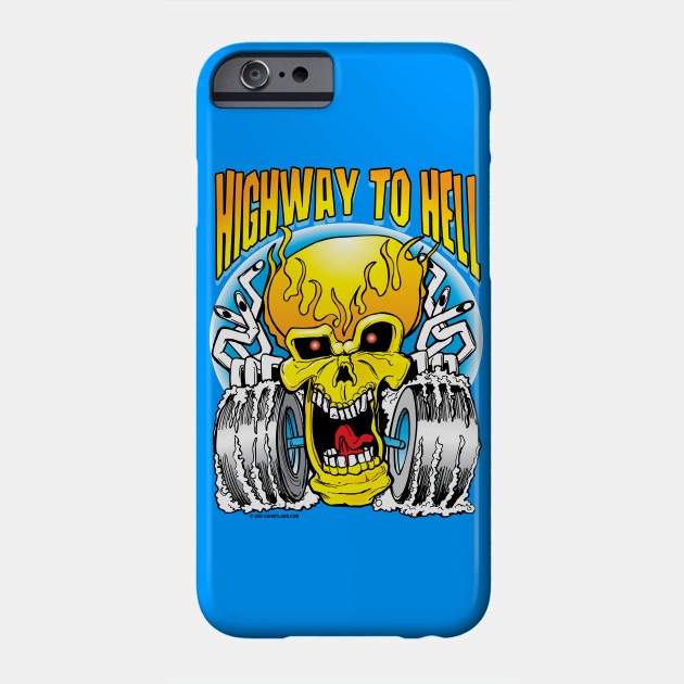 Highway to Hell Skull on Wheels