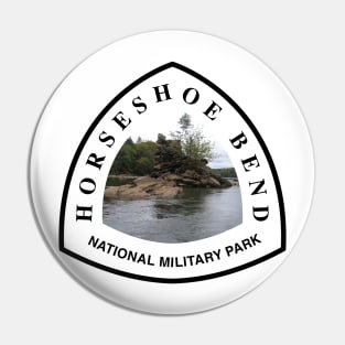 Horseshoe Bend National Military Park trail marker Pin