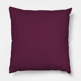 Purple Wine Plain Solid Color Pillow